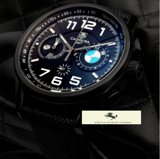 HK943 TAG HEUER GRAND CARRERA 1887 BMW POWER PVD